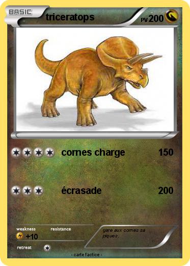 Pokemon triceratops