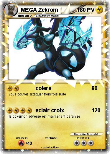 Pokemon MEGA Zekrom