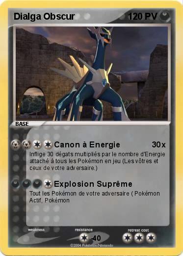 Pokemon Dialga Obscur