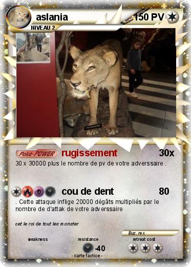 Pokemon aslania
