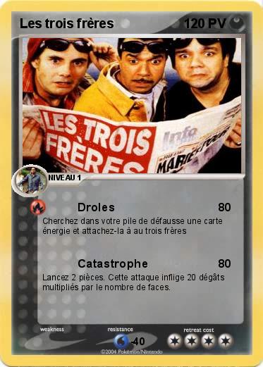 Pokemon Les trois frères