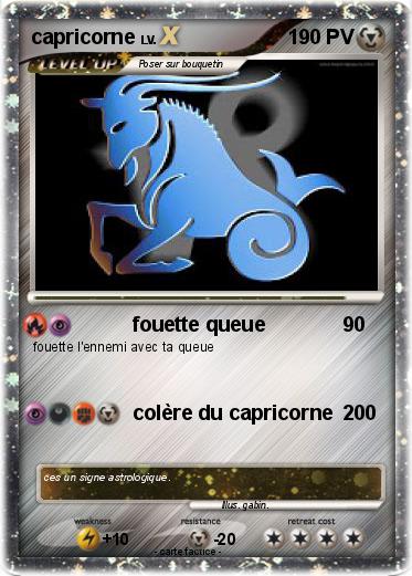 Pokemon capricorne