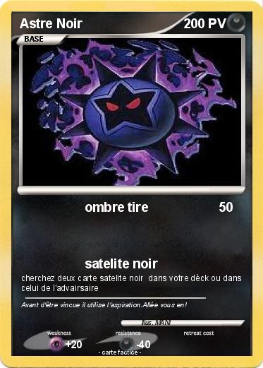 Pokemon Astre Noir