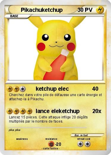 Pokemon Pikachuketchup