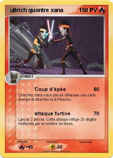 Pokemon  ullrich quontre xana