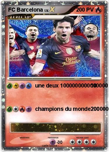 Pokemon FC Barcelona