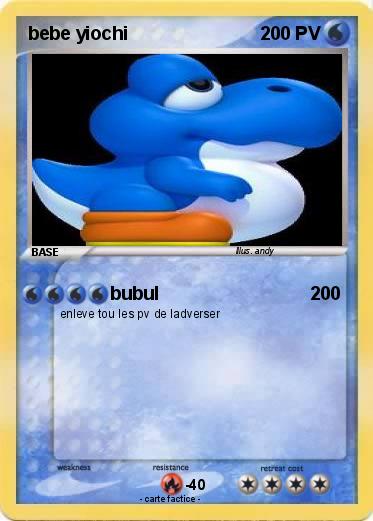 Pokemon bebe yiochi