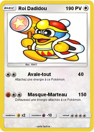 Pokemon Roi Dadidou