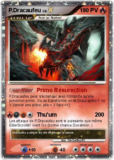 Pokemon P.Dracaufeu