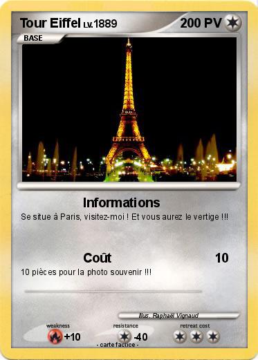 Pokemon Tour Eiffel