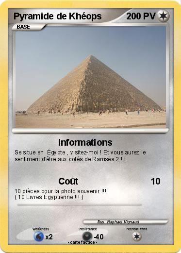 Pokemon Pyramide de Khéops