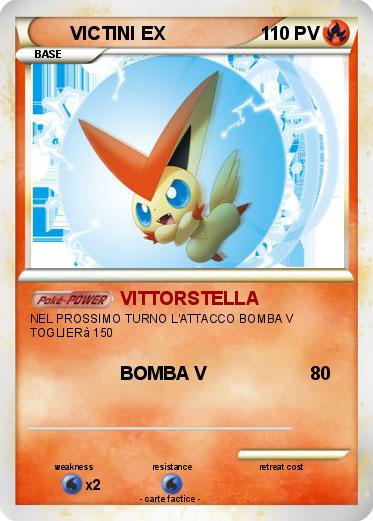 Pokemon VICTINI EX