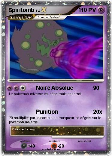 Pokemon Spiritomb