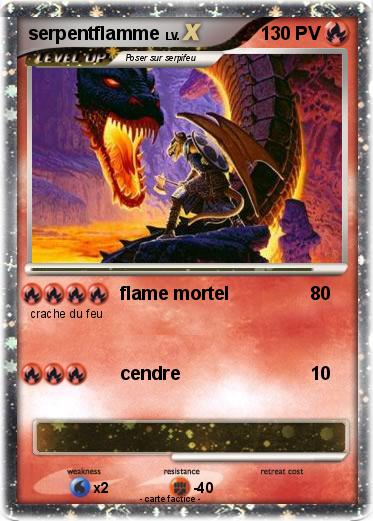 Pokemon serpentflamme