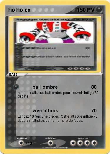 Pokemon ho ho ex