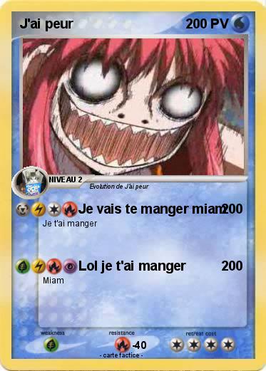 Pokemon J'ai peur