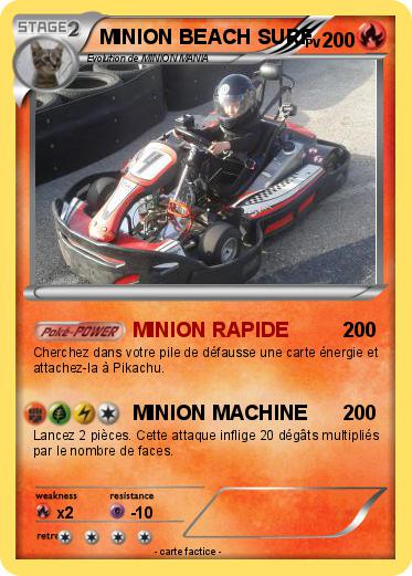 Pokemon MINION BEACH SURF