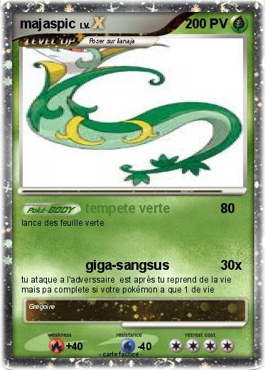 Pokemon majaspic