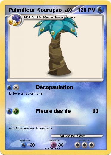 Pokemon Palmifleur Kouraçao