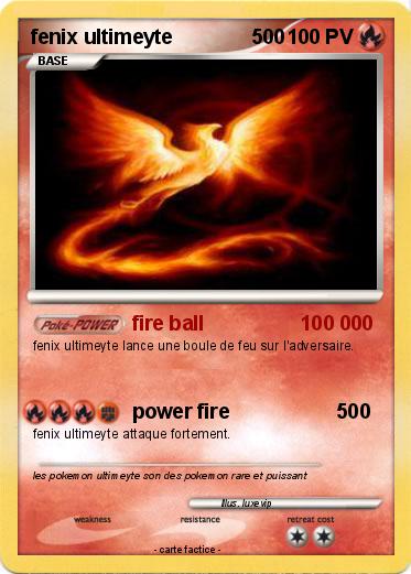Pokemon fenix ultimeyte              500