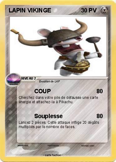 Pokemon LAPIN VIKINGE