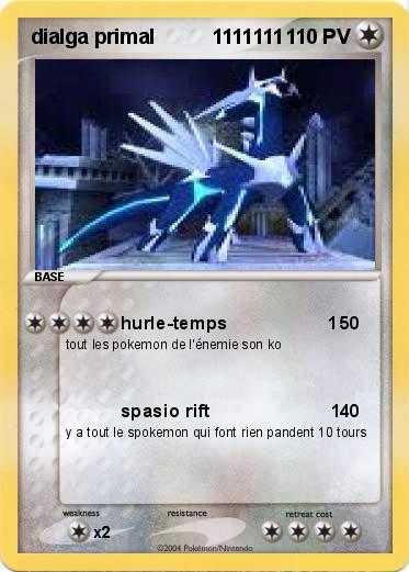 Pokemon dialga primal          1111111