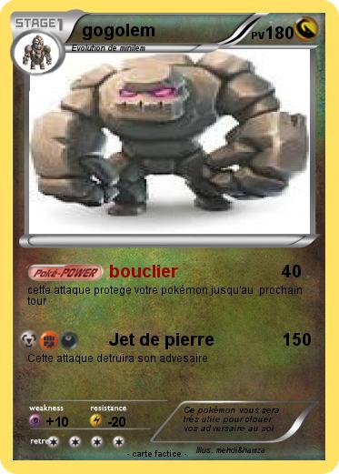 Pokemon gogolem