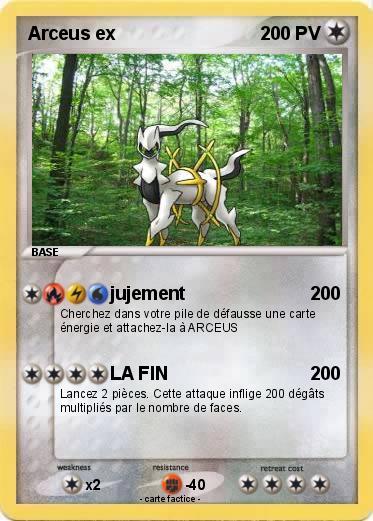 Pokemon Arceus ex