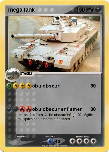 Pokemon mega tank