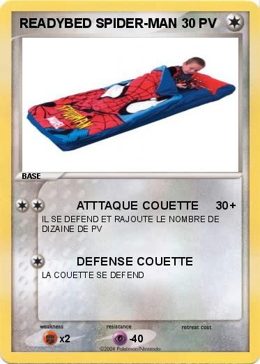 Pokemon READYBED SPIDER-MAN