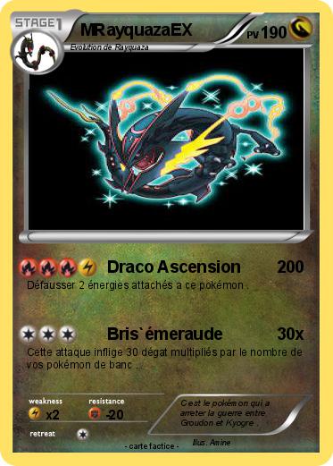 Pokemon MRayquazaEX