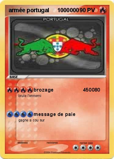 Pokemon armée portugal     1000000