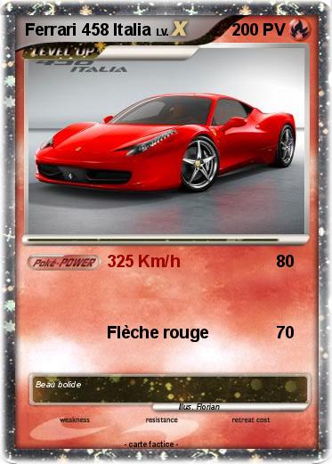 Pokemon Ferrari 458 Italia