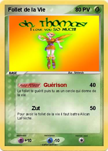 Pokemon Follet de la Vie