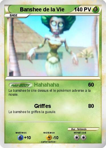 Pokemon Banshee de la Vie