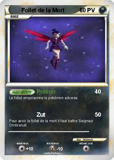 Pokemon Follet de la Mort
