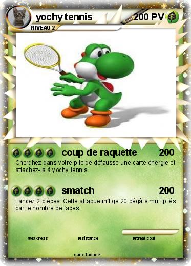 Pokemon yochy tennis