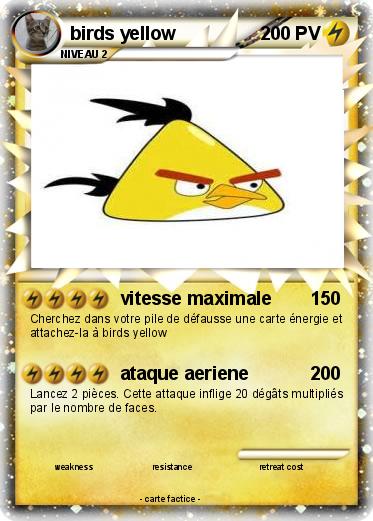 Pokemon birds yellow
