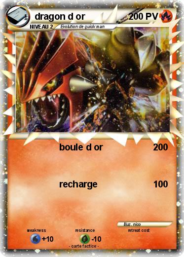 Pokemon dragon d or