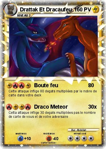 Pokemon Drattak Et Dracaufeu