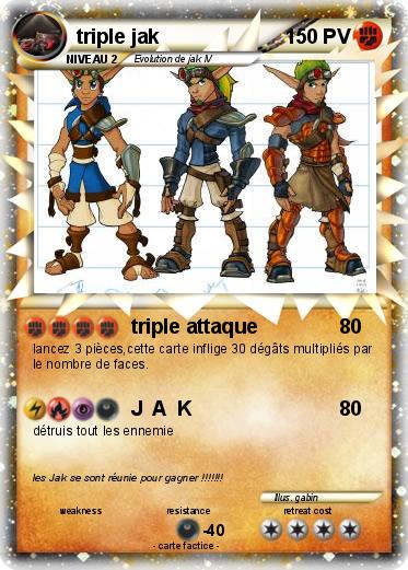 Pokemon triple jak
