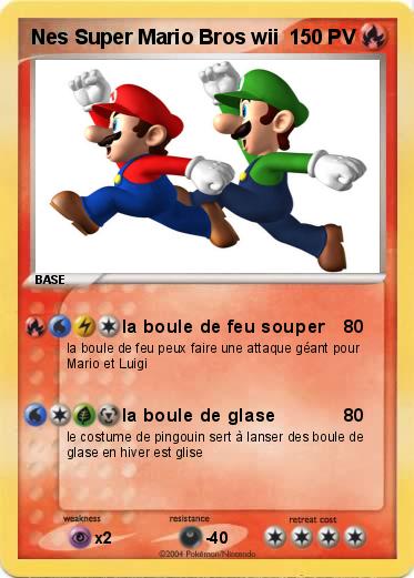 Pokemon Nes Super Mario Bros wii