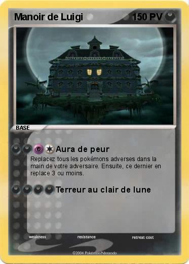 Pokemon Manoir de Luigi