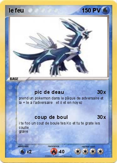 Pokemon le feu 