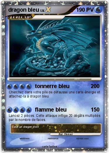 Pokemon dragon bleu