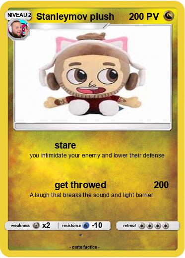 Pokemon Stanleymov plush