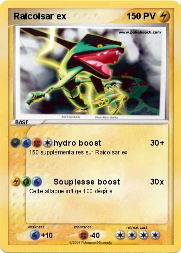 Pokemon Raicoisar ex