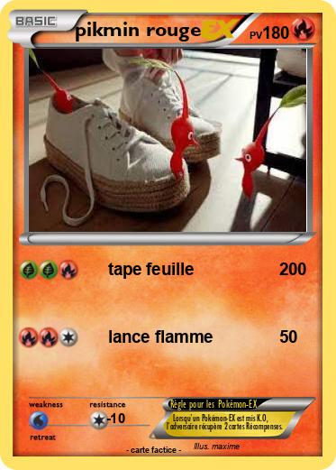 Pokemon pikmin rouge