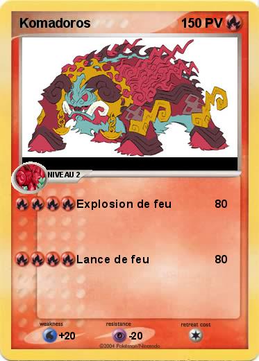 Pokemon Komadoros