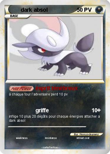 Pokemon dark absol